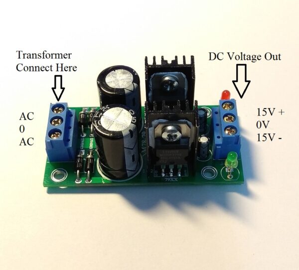 M78-79REG Dual Voltage Regulator Module (For AC 0 AC Transformer)
