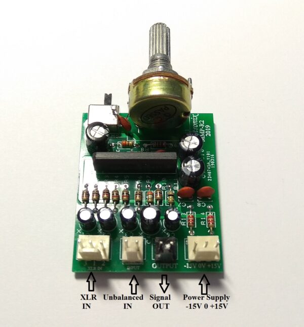 Microphone Pre-amplifier Stage MMP-R1 and MMP-R2 with Phantom Switch - Image 8