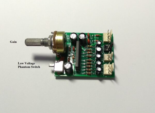 Microphone Pre-amplifier Stage MMP-R1 and MMP-R2 with Phantom Switch - Image 9