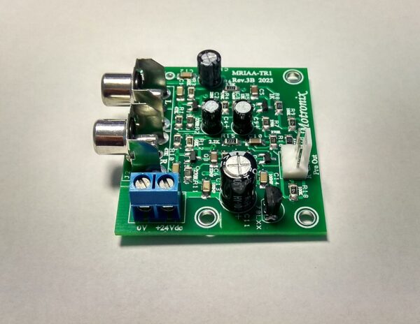 MRIAA-TR1 RIAA MM Phono Preamp Discrete Low Noise Transistors Stereo Board
