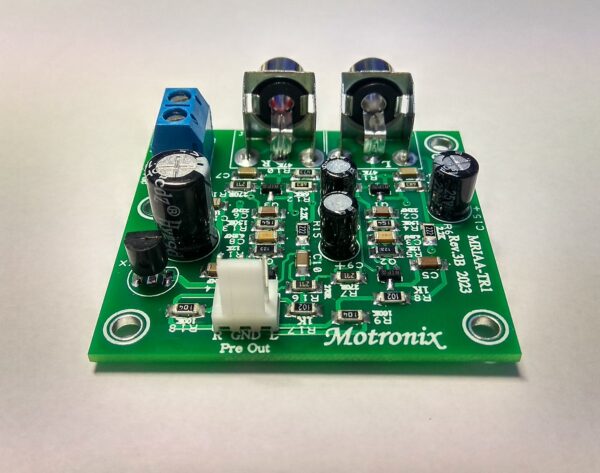 MRIAA-TR1 RIAA MM Phono Preamp Discrete Low Noise Transistors Stereo Board - Image 3