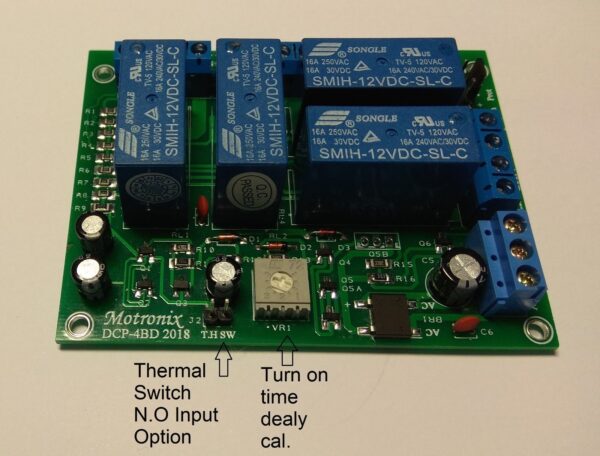 DC Speaker Protection & Turn On Delay+Thermal Switch Input option. 4BTL/8CH - Image 4