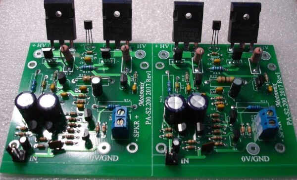 PA-S200.2 - 4-8 Ohm HiFi Bipolar Class AB Power Audio Amplifier - Image 4