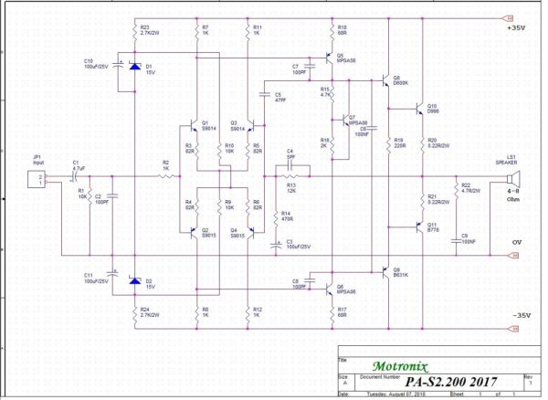 2 PCB PA-S2.200 - Power Amplifier DIY PCB Board Class AB With TO-3P or TO-247 - Image 5