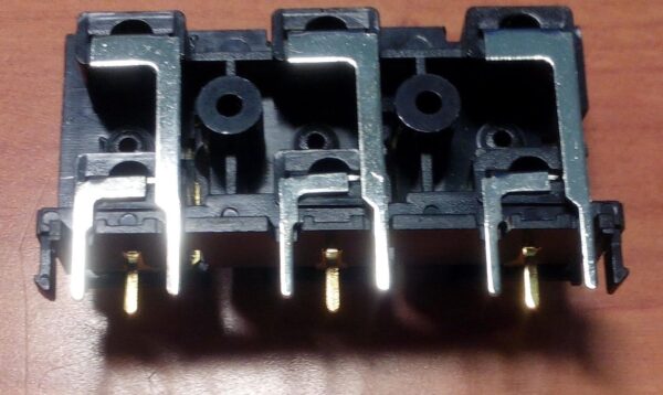 PCB Mounting Stereo 6 RCA Gold Plate Female Socket Connector - Image 2