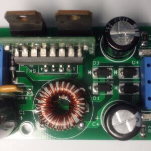 DC-DC Single 12Vdc to +/-12Vdc Boost-Buck Converter with Remote Power Turn On