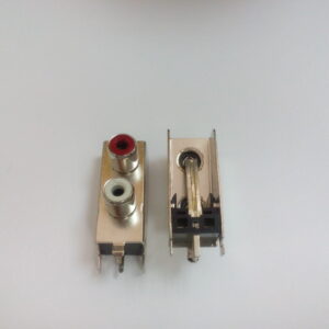Stereo RCA PCB Socket Connector For Rockford Fosgate Amplifiers