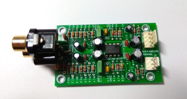MRIAA-MZ1200 RIAA Professional Stage Low Noise MM Phono Pre Amplifier For DIY Audio