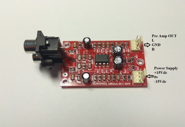RIAA-SC-1 RIAA Hi Quality Compact Low Noise Phono Pre Amplifier For Receivers,Integrated - Image 2