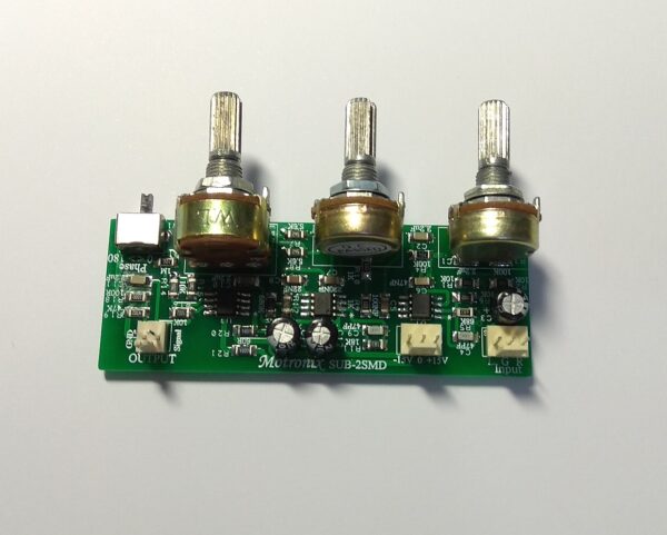 SUB-2 Active Subwoofer LowPass Filter High Quality Freq.40Hz~400Hz+Bass Boost+Phase Control - Image 8