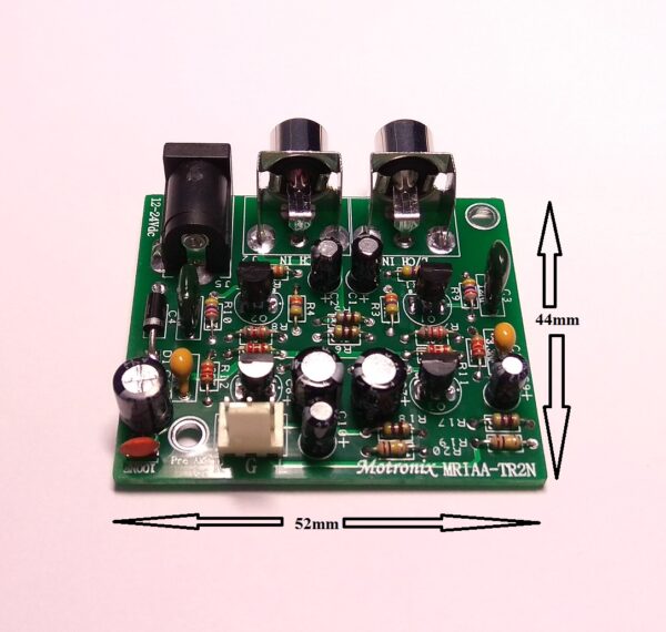 MRIAA-TR3BC/TR2N/TR2 Phono RIAA Preamp Low Noise Transistors Work With Single 12-24Vdc - Image 13