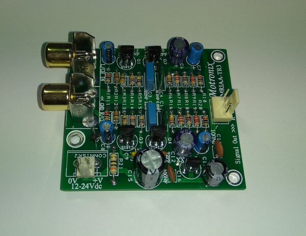 MRIAA-TR3BC/TR2N/TR2 Phono RIAA Preamp Low Noise Transistors Work With Single 12-24Vdc - Image 4