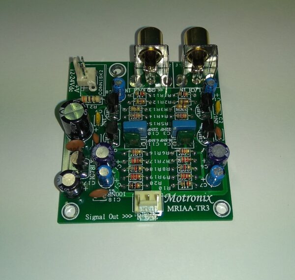 MRIAA-TR3BC/TR2N/TR2 Phono RIAA Preamp Low Noise Transistors Work With Single 12-24Vdc - Image 5
