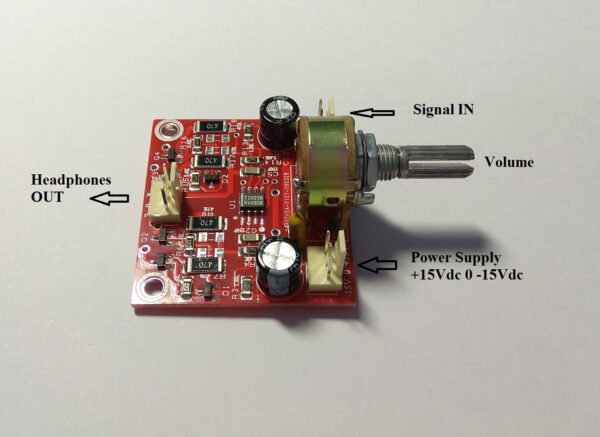 Headphones Stereo Amplifier. HiFi Super Quality Powerful Tiny Amplifier for DIY - Image 2