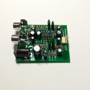 MRIAA-IC12V HIFI RIAA Low Noise IC Stereo MM Phono Preamp Board Powered By Single 12-24Vdc