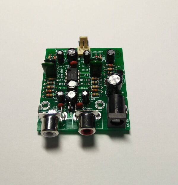 MRIAA-IC12V HIFI RIAA Low Noise IC Stereo MM Phono Preamp Board Powered By Single 12-24Vdc - Image 3