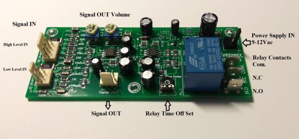 MSADP-4 Audio Signal Detecting Auto Power On/Off with Hi/Low to Low Level Pre Out - Image 5