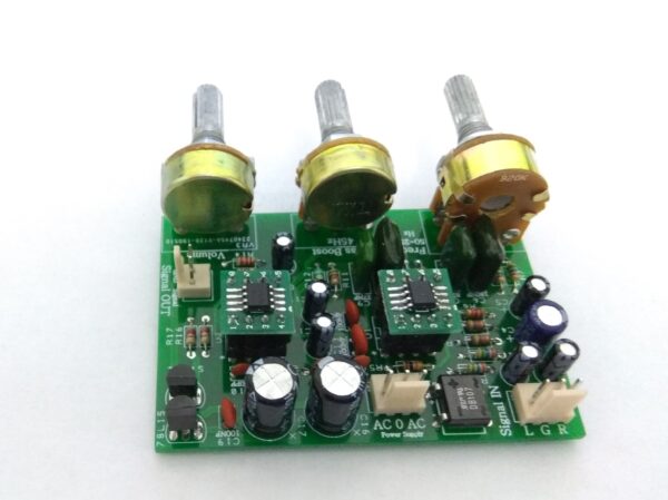 Subwoofer Low Pass Filter Electronic Crossover 50Hz~250Hz Assembled or DIY KIT with 45Hz Bass-Boost Model SUB-1K - Image 3