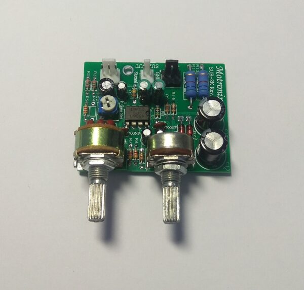 Subwoofer Low Pass Filter Electronic Crossover ASSEMBLED OR DIY KIT SUB-2K Freq. 45Hz~260Hz - Image 7