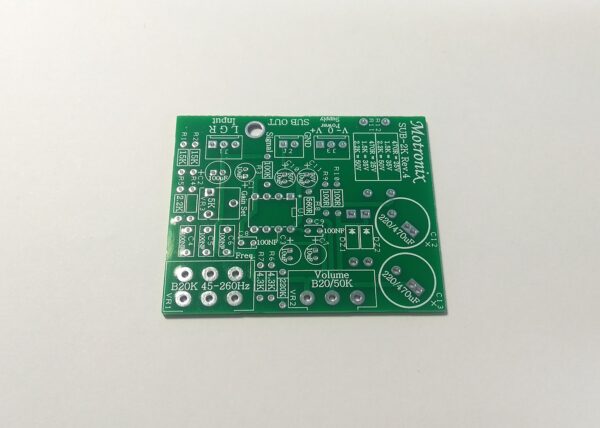 Subwoofer Low Pass Filter Electronic Crossover ASSEMBLED OR DIY KIT SUB-2K Freq. 45Hz~260Hz - Image 8