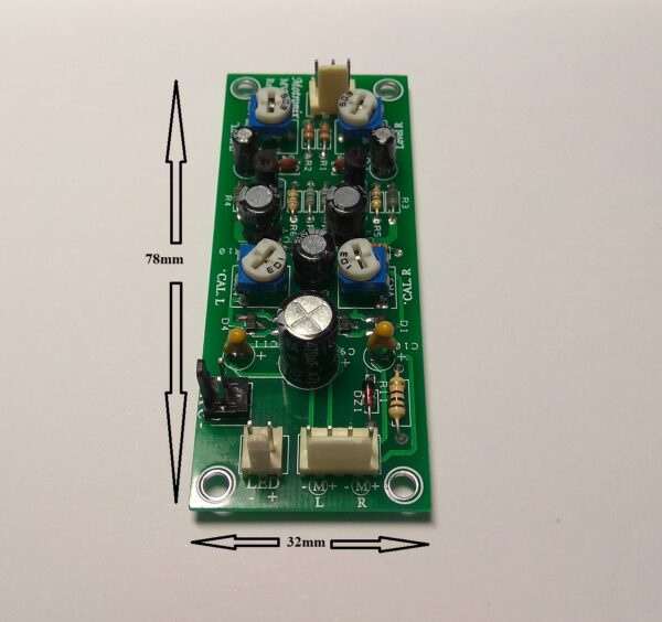 Analog VU Meter Audio Level Stereo / 2CH. Driver Board MVU-AN1 Rev.3 - Image 3