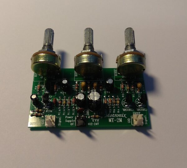 MT-2 Mono/Stereo Volume Bass Treble Tone Control Pre Amp. Work with Single12-24Vdc - Image 4