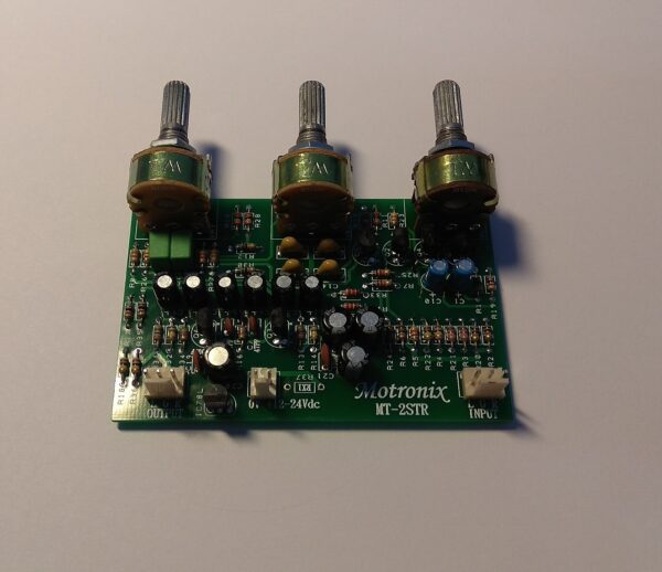 MT-2 Mono/Stereo Volume Bass Treble Tone Control Pre Amp. Work with Single12-24Vdc - Image 7