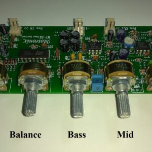 MT-3K Stereo Tone Control Pre Amplifier with Vol,Balance,Bass,Mid,Treble DIY KIT