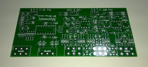 MT-3K Stereo Tone Control Pre Amplifier with Vol,Balance,Bass,Mid,Treble DIY KIT - Image 7