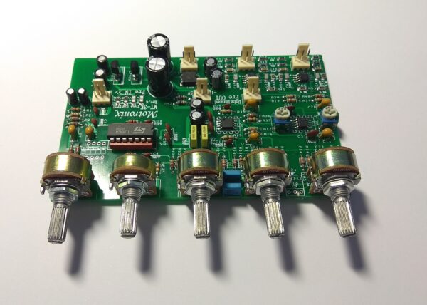 MT-3K Stereo Tone Control Pre Amplifier with Vol,Balance,Bass,Mid,Treble DIY KIT - Image 4