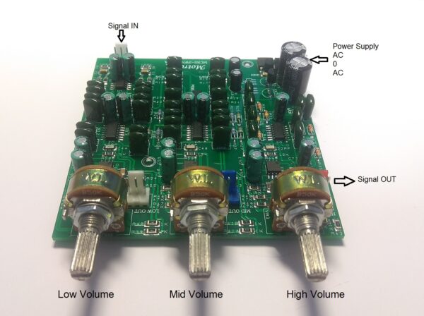 MCRS-3WN/DR 3Way Active System Stereo Electronic Crossover with 24db Low/Mid/High Filters - Image 8
