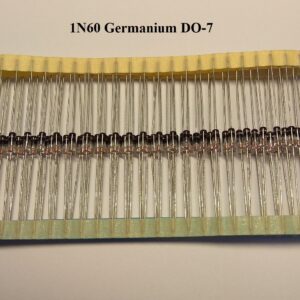 1N60P Genuine Real Germanium Diode DO-7 NOT fake/Schottky