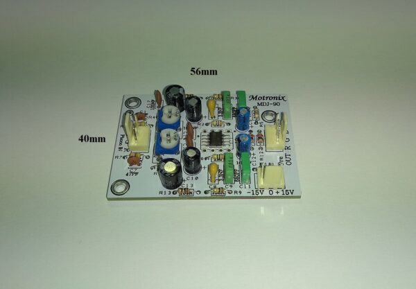 MDJ-90 High Quality Low Noise Phono MM Riaa Pre amplifier with Gain calibration - Image 4