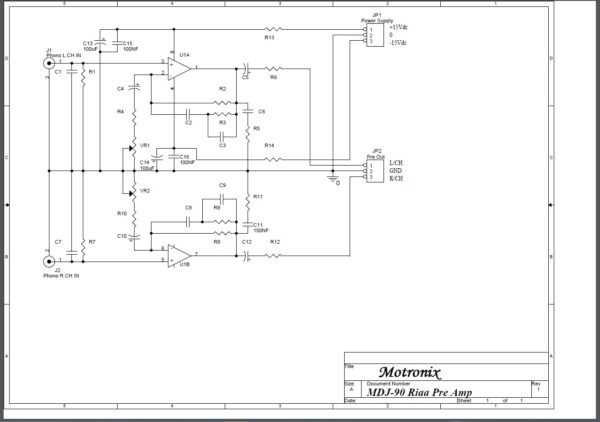 MDJ-90 High Quality Low Noise Phono MM Riaa Pre amplifier with Gain calibration - Image 7