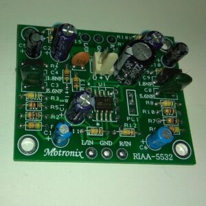 Riaa-5532 Compact Size Low Noise MM Phono Stage Pre Amplifier For Receivers,Integrated DIY Kit