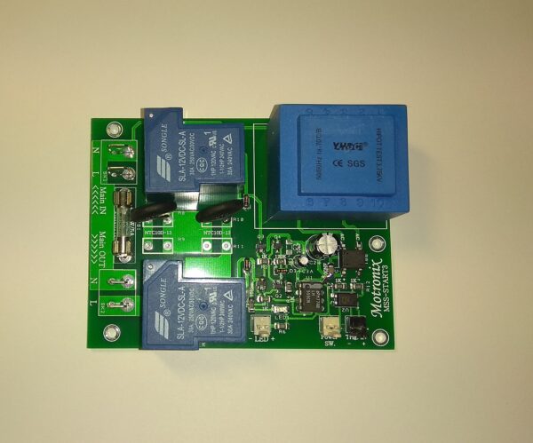 MSS-START3N Soft Start Circuit Board for Power Amplifier/Toroidal Transformer. With Trigger