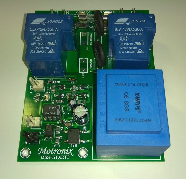 MSS-START3N Soft Start Circuit Board for Power Amplifier/Toroidal Transformer. With Trigger - Image 5