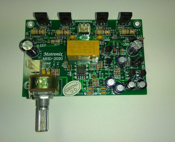 MHD-2020 Headphones Amplifier - Powerful DJ's, Studio, Live Stage Monitoring, Home - Image 2