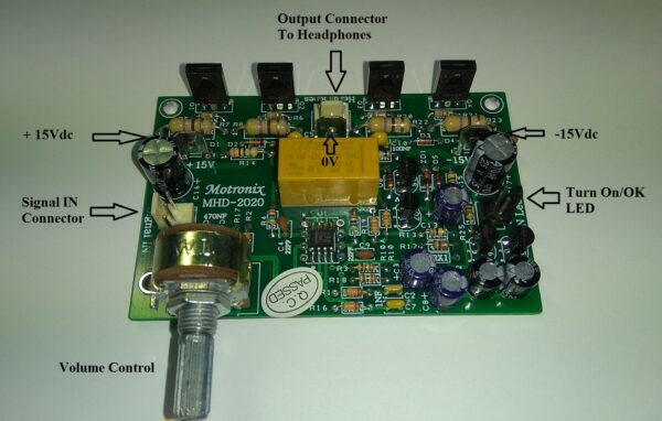 MHD-2020 Headphones Amplifier - Powerful DJ's, Studio, Live Stage Monitoring, Home - Image 4