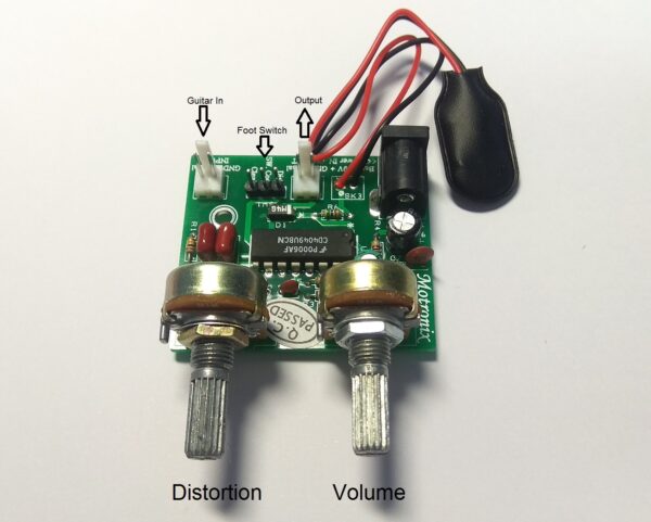 Guitar Red Llama Overdrive/Distortion/Fuzz Effect DIY Board - Image 3