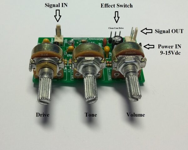 MTI-DIST58 Guitar Overdrive/Distortion/Fuzz Effect DIY - Image 4