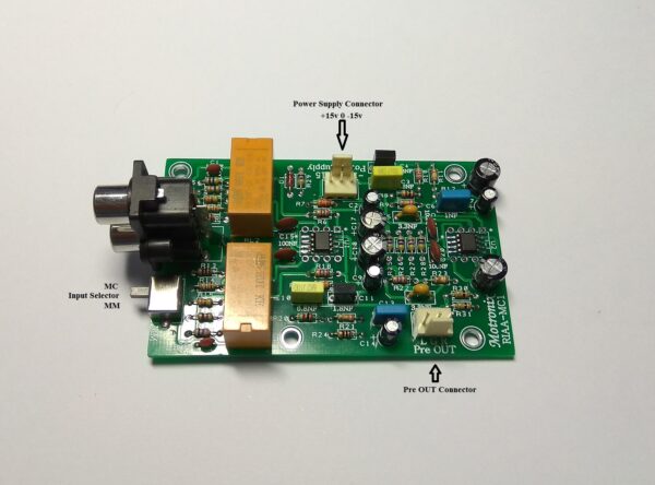 RIAA-MC1 Low Noise PRO HIGH QUALITY MM/MC PHONO PRE AMPLIFIER STAGE - Image 2