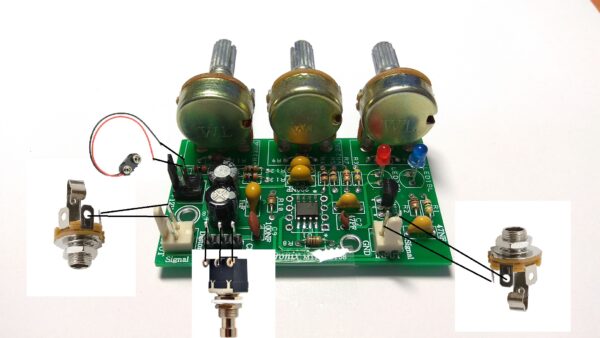 MTI-DIST58 Guitar Overdrive/Distortion/Fuzz Effect DIY - Image 7