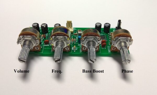 SUB-4K / SUB-5T Active Subwoofer High Quality LowPass Filter Freq. 40Hz~250Hz+Bass Boost+Phase - Image 3