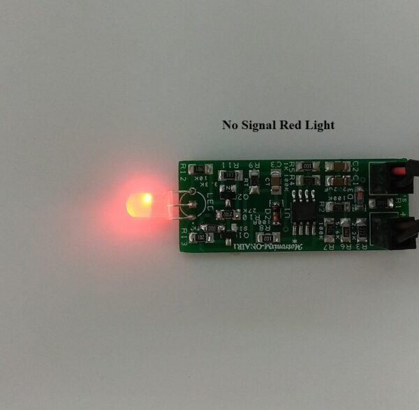 M-ONAIR1 Displays an existing audio signal Green ON Red OFF - Image 2