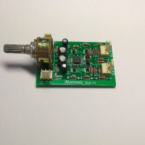 XLR-Y1 Stereo XLR/Balance Input to Unbalance Output Driver Stage for Power Amplifiers W.Vol