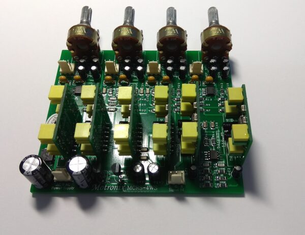 MCRS-4WS High Quality 4 Way Active Electronic Crossover Low/Low Mid/High Mid/High - Image 4