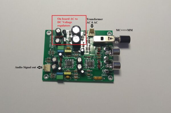 RIAA-MC-MM1 Professional HIGH QUALITY MM/MC PHONO PRE AMPLIFIER STAGE - Image 2