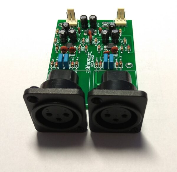 MXLR-MQ3 or MQ1 Stereo/Mono XLR/Balance Input to Unbalance Output Pro Driver Stage for Power Amplifiers - Image 2