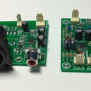XLR-Balance Input to Unbalance Output Converters Mono/Stereo Modules